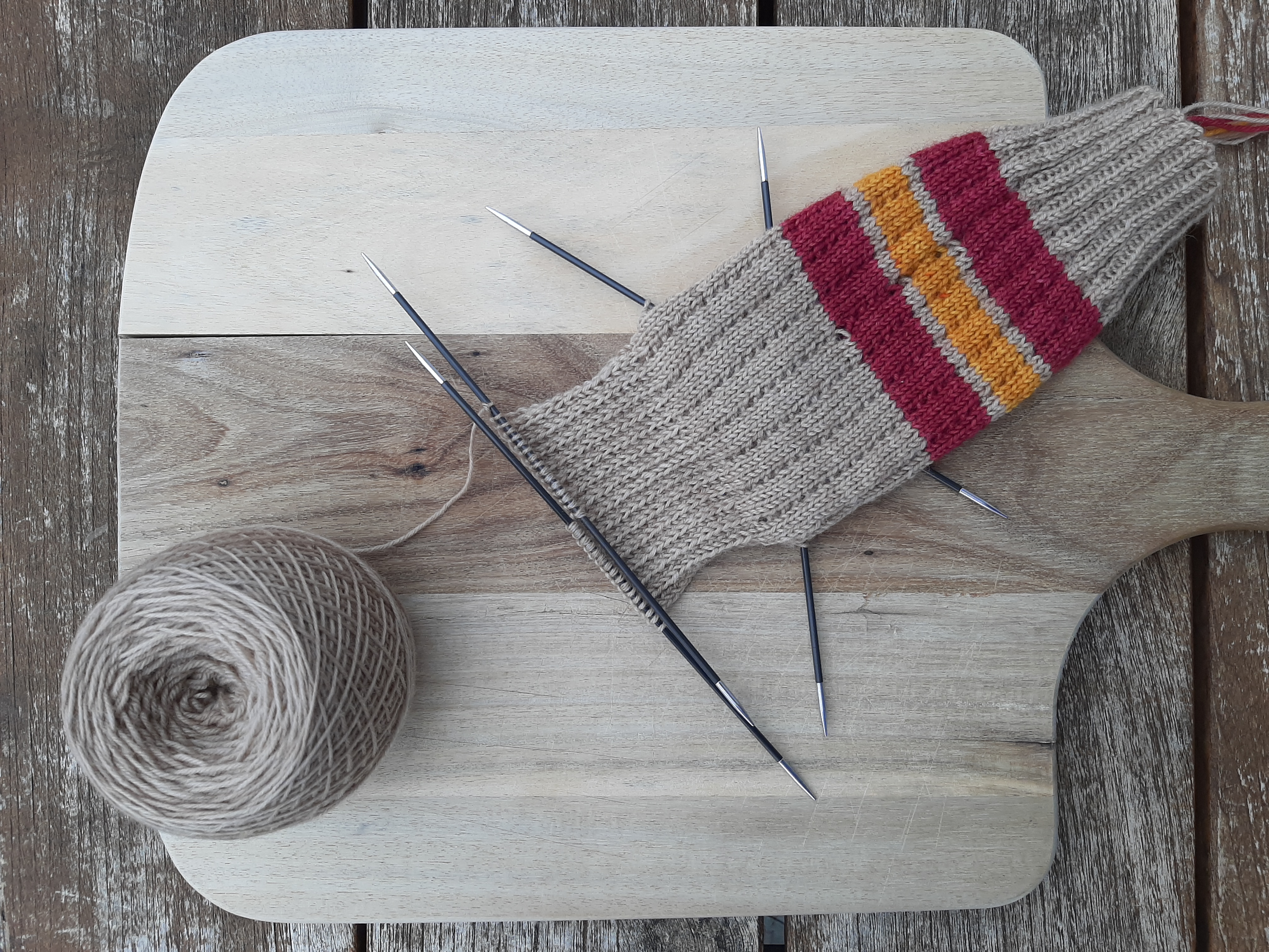 Scida Socken - Schritt 3