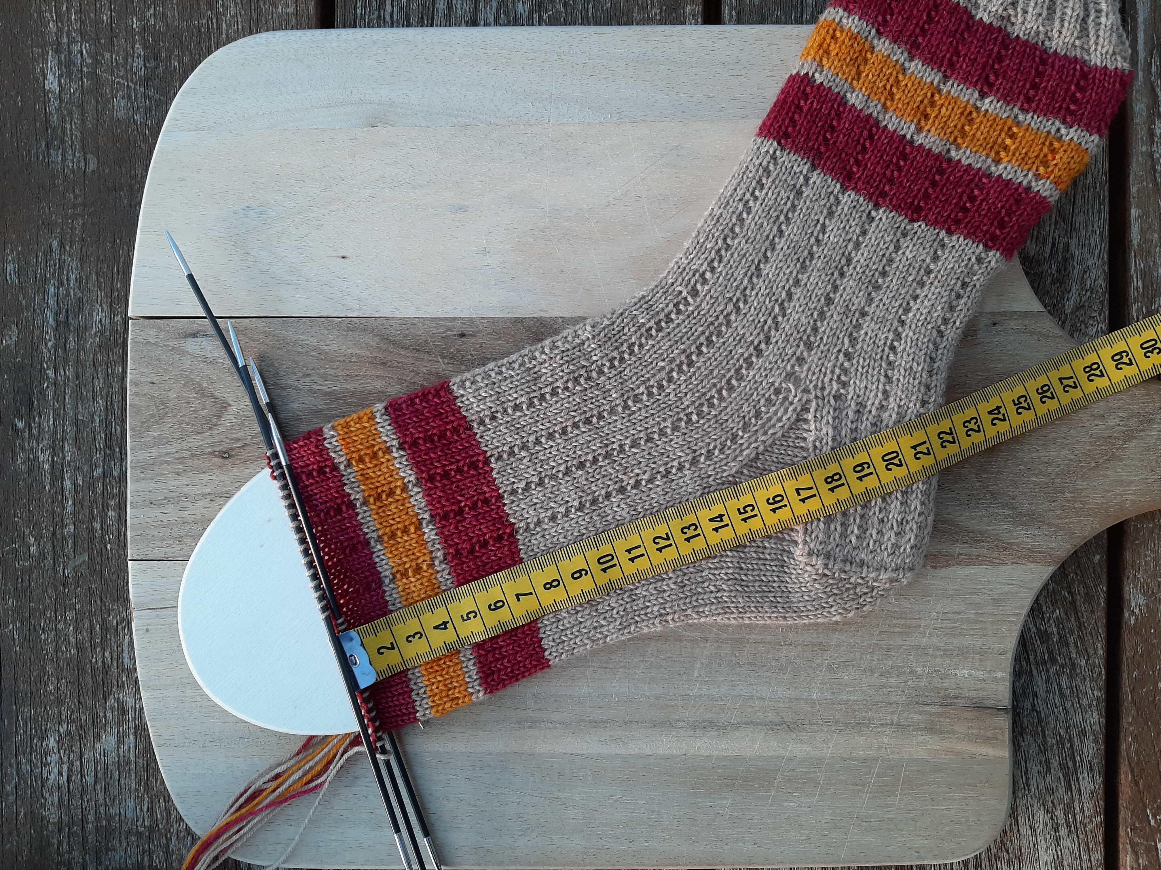 Scida Socken - Schritt 6