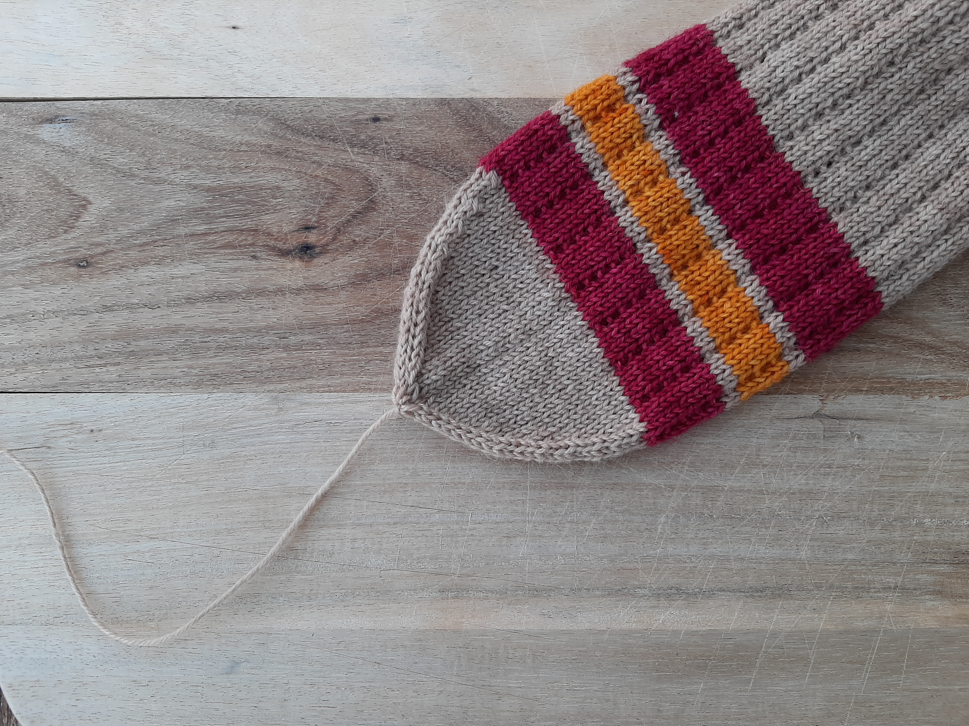 Scida Socken - Schritt 7