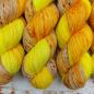 Preview: Merino-Sockenwolle Hightwist Safranzunder 100g (4-fädig) Bild 3