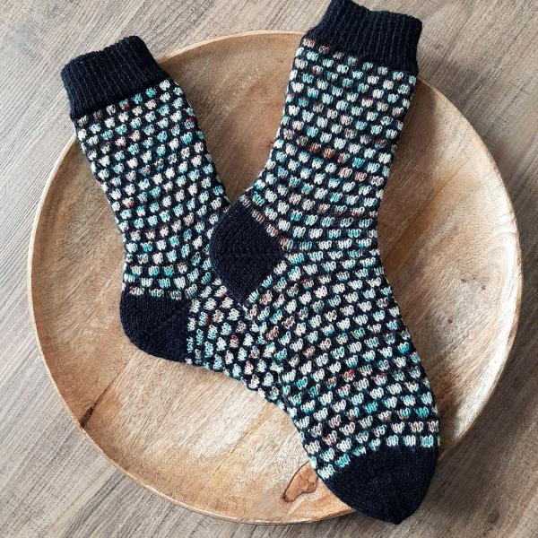 Kachelsocken - Sockenanleitung