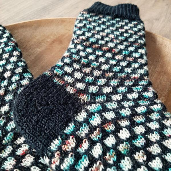 Kachelsocken - Sockenanleitung BIld 1