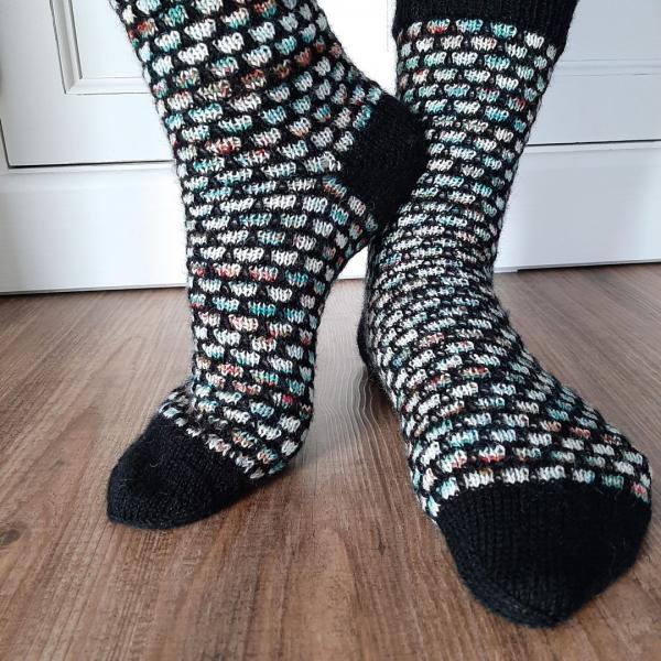 Kachelsocken - Sockenanleitung Bild 2